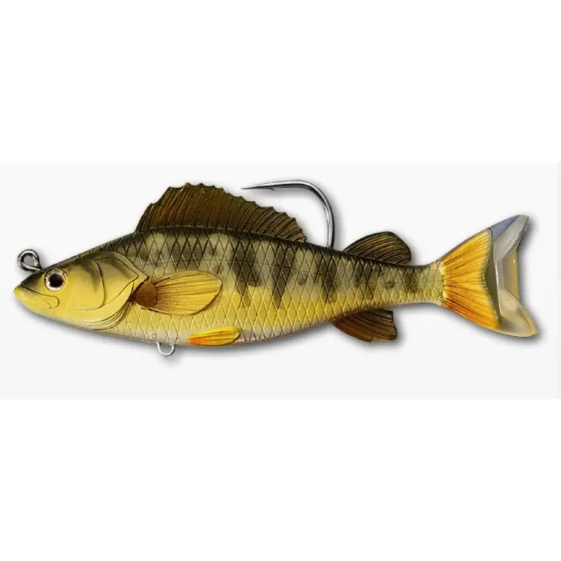 LIVETARGET Swimbait Yellow Perch, 134mm, 35g | Kampanjen går snart ut
